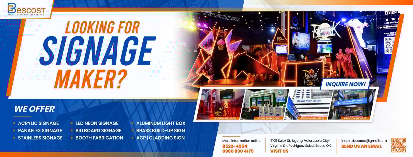 Bescost Printing | Signage and Large Format Printing in Quezon City