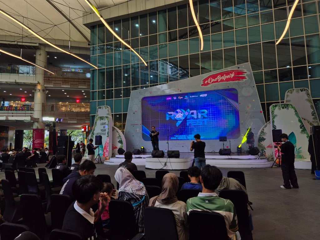 Aufa Bassam selaku Head of Esports Performance EVOS Esports mengungkapkan apresiasi EVOS Fams yang selalu hadir di setiap tahun perayaan EVOS