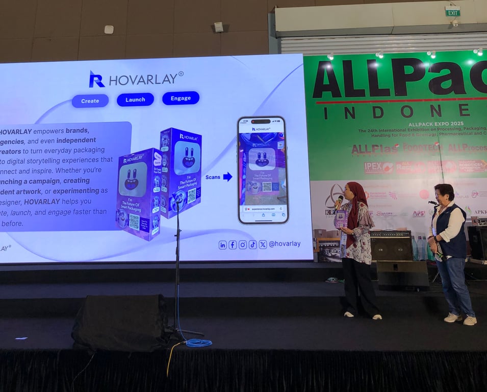 HOVARLAY dan IPF memperkenalkan platform HOVARLAY Creator sebagai jembatan bagi generasi muda untuk berkreasi dengan teknologi Augmented Reality (AR)