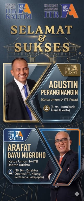 Ketua Umum IA ITB Pusat & Ketua IA ITB Kaltim 2026