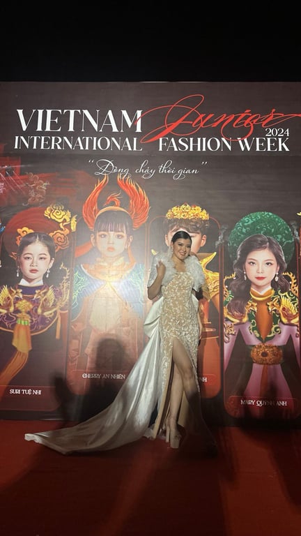Aileen Santiago Graces Vietnam International Junior Fashion Week 2024, Strengthening International Fashion Connections | PR