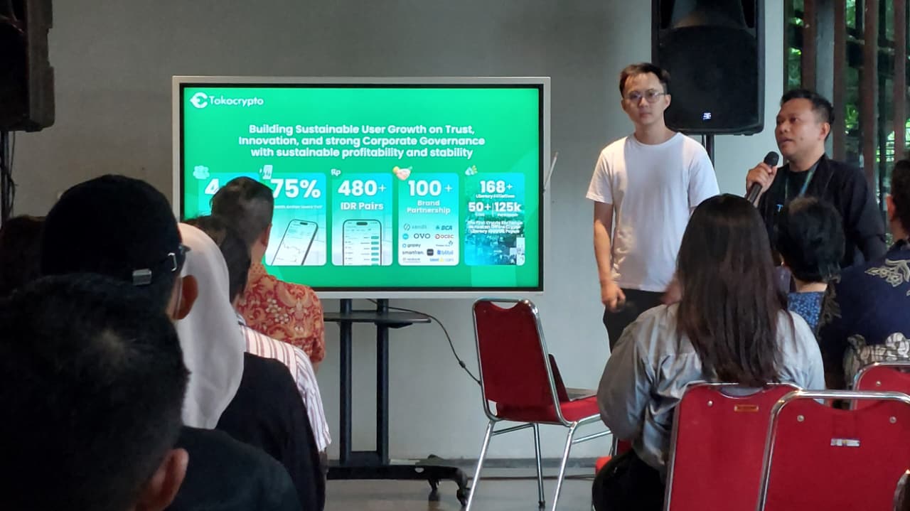 Chief Financial Officer Tokocrypto, Sefcho Rizal. Sumber: Tokocrypto.