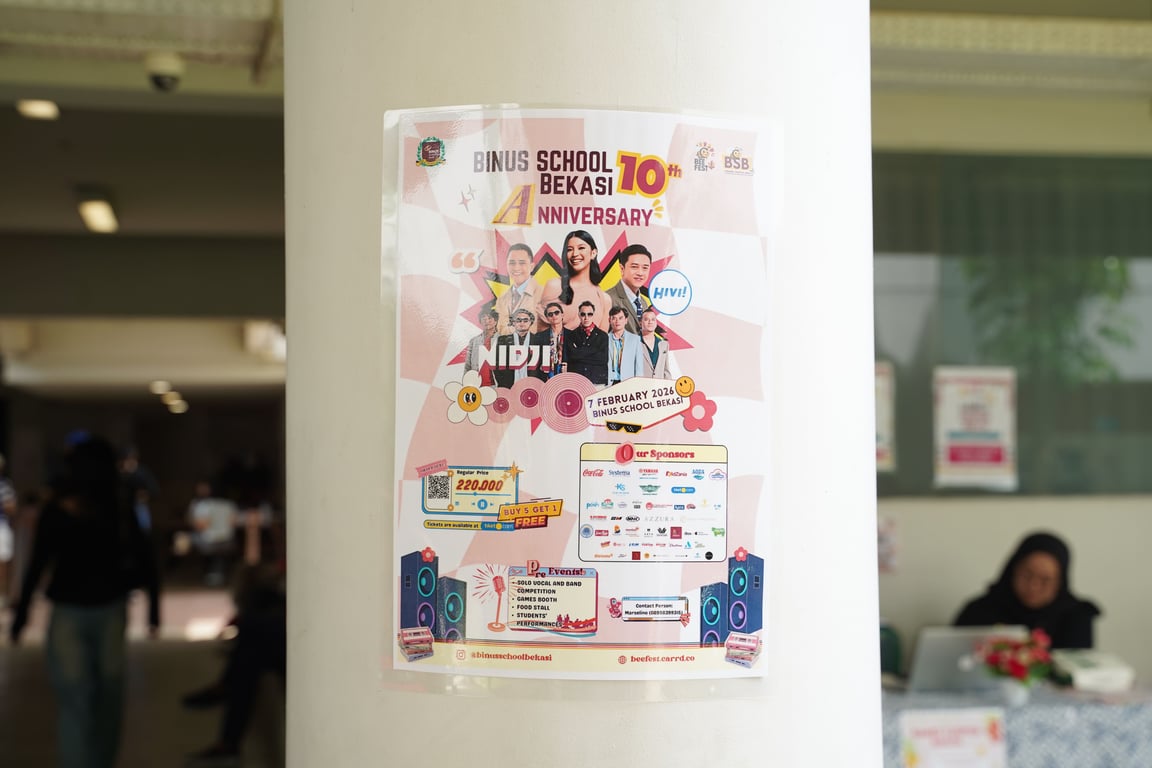 BEEFEST 10th Anniversary BINUS SCHOOL Bekasi