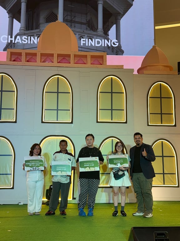 <i>Raffle Winner Announcement - The Atrium, Ground Floor</i>