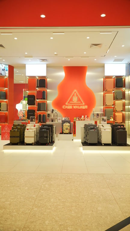 Case Valker’s retail showroom highlights its growing offline presence in Malaysia, offering customers a hands-on experience with premium luggage collections built for durability, smooth mobility, and practical travel use—bridging online research with in-store confidence.