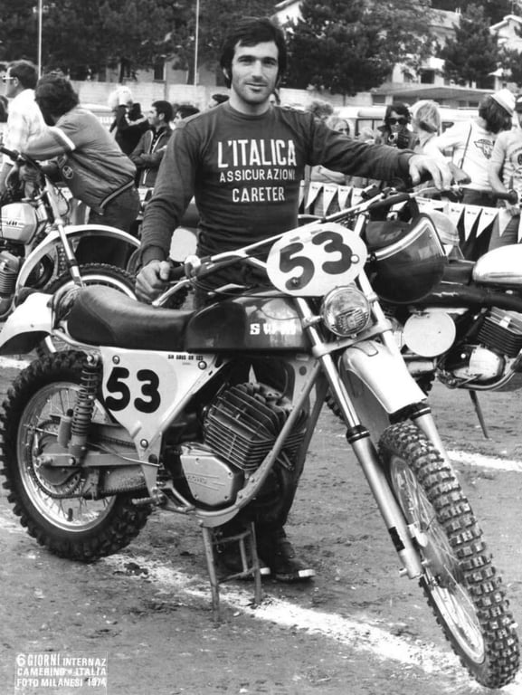 An early SWM motorcycle