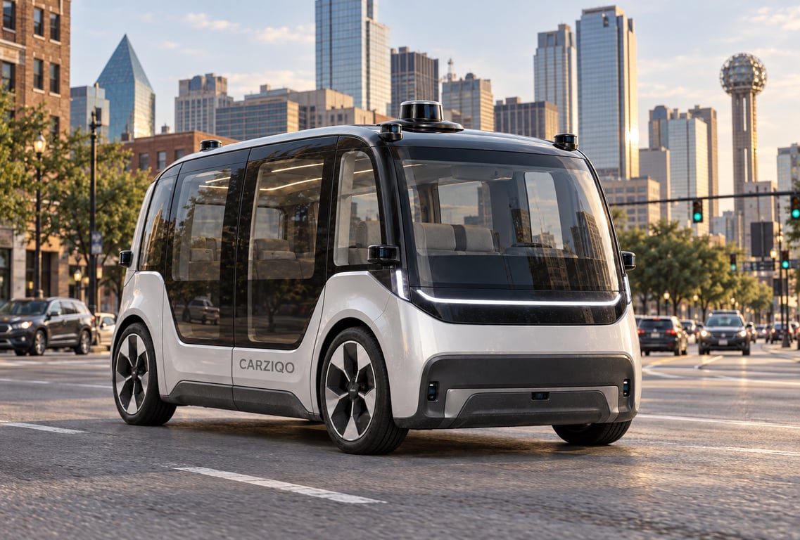 Carziqo Adds UR-NX Autonomous Ride-Hailing Vehicles to Dallas Operations | PR