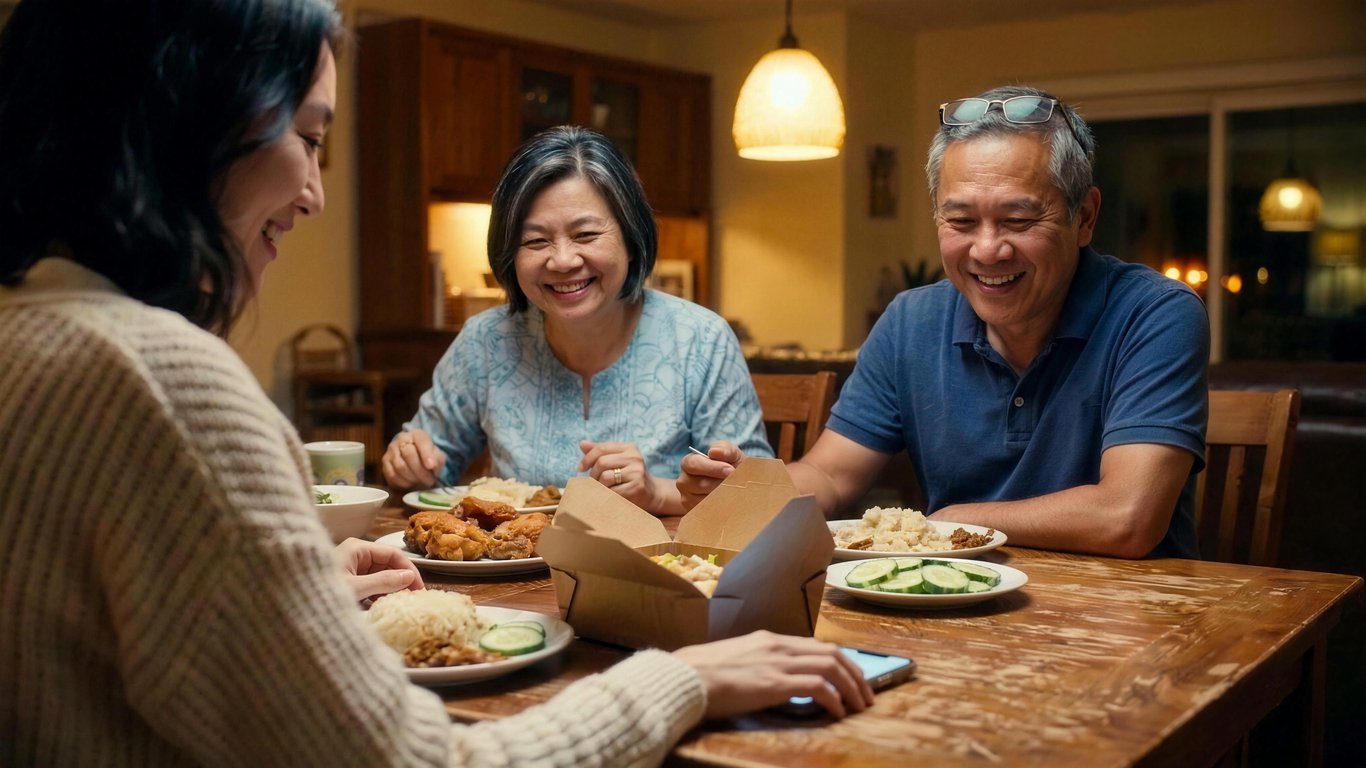 Dinner at home without the elder daughter. Episode 2, 