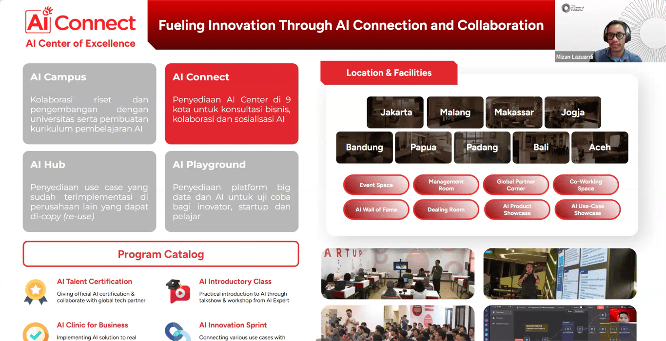 &nbsp; Sesi Opening Speech oleh Mizan Lazuardi&nbsp;&nbsp;