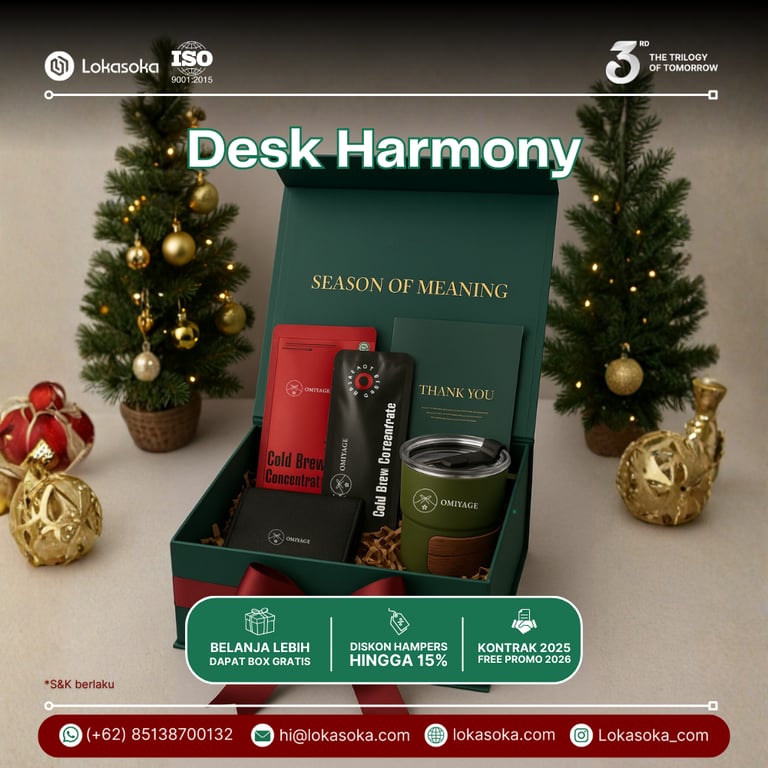 Hampers Natal 2025 - Desk Harmony