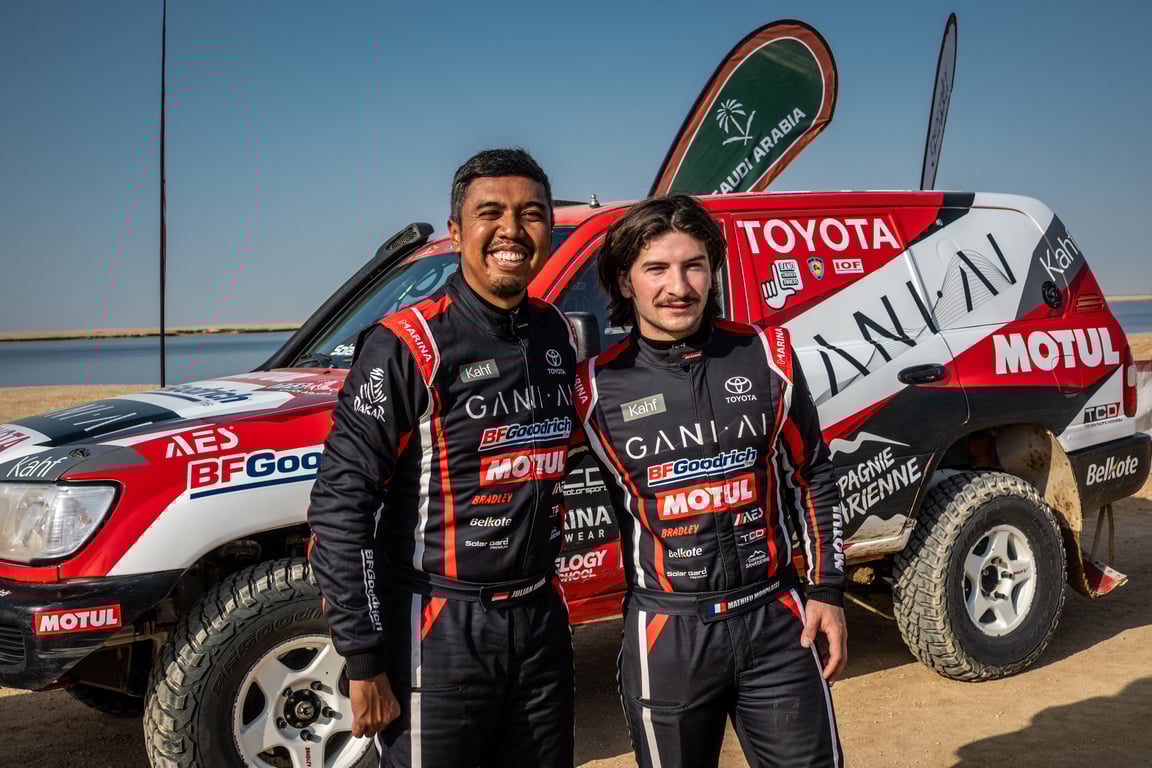 Julain Johan (kiri) & Mathieu Monsplaisir (kanan).