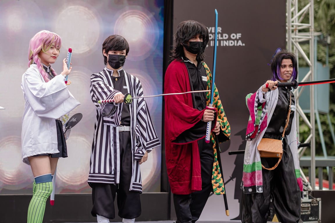 Mela! Mela! Anime Japan!! yang digelar di India pada tahun 2024