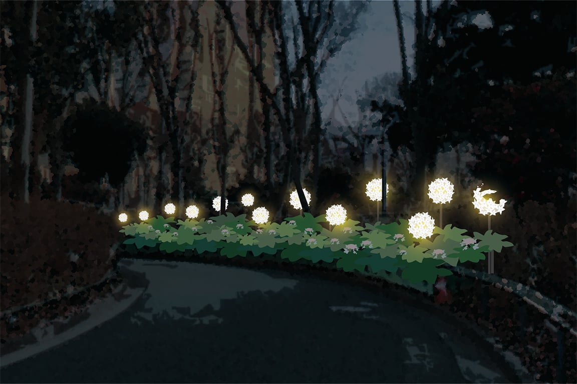 Hydrangea Lights/Oshima Electric Corporation