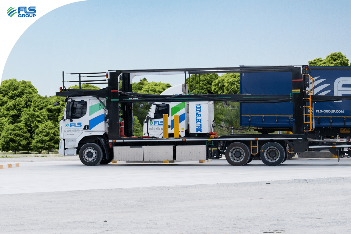 Heavy-duty electric carriers for cleaner vehicle transport
