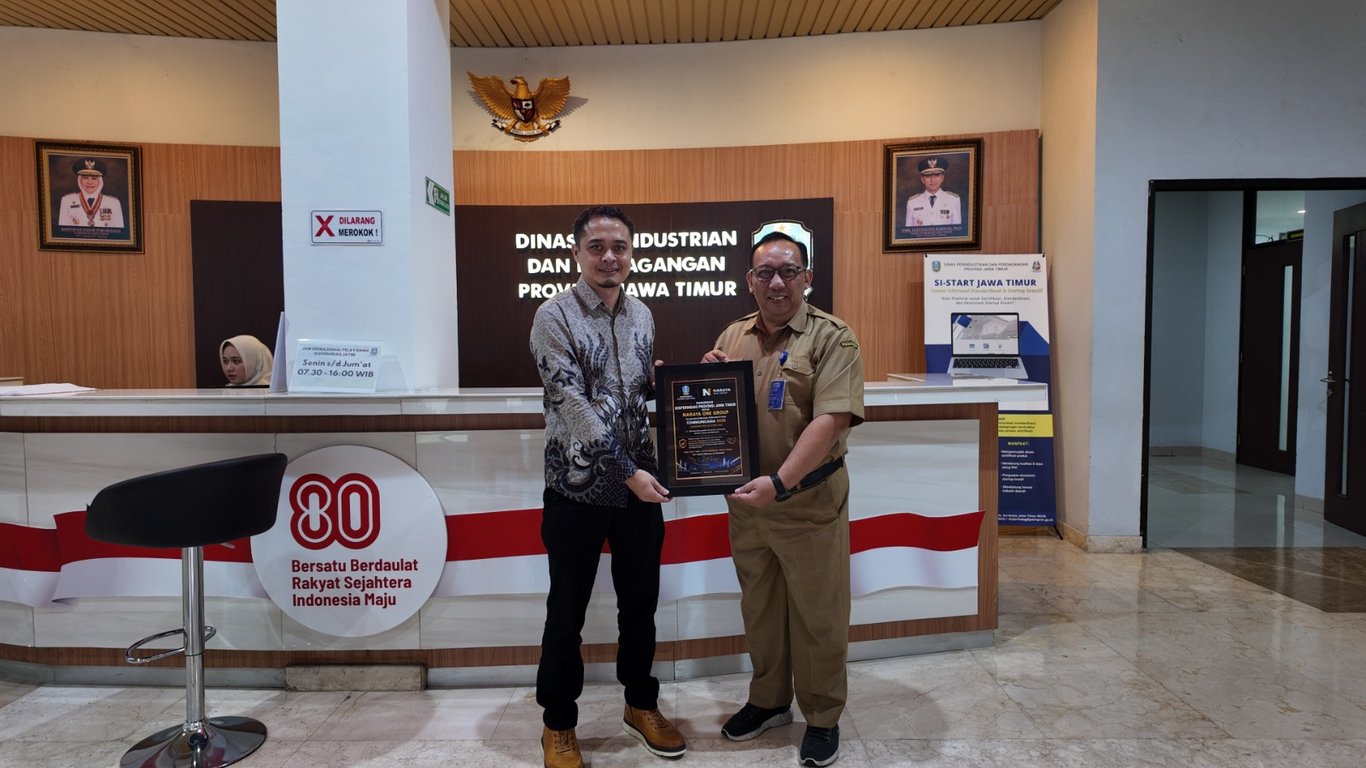 NarayaOne mewakili pemerintah dan masyarakat Jawa Timur