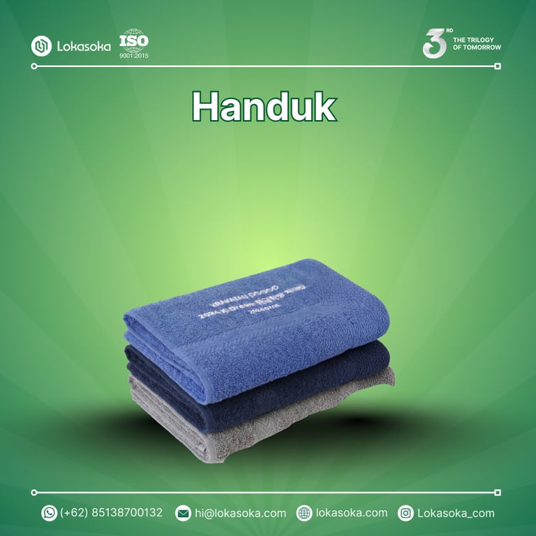 Ide Souvenir Kantor - Handuk