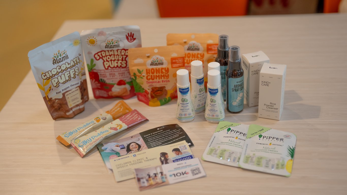 Produk support untuk peserta talkhsow dari brand partner yang berpartisipasi