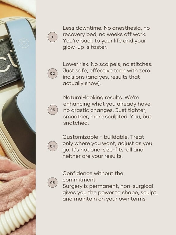 Skip the scalpel (if you want to). Meet body contouring - MOLD Manila