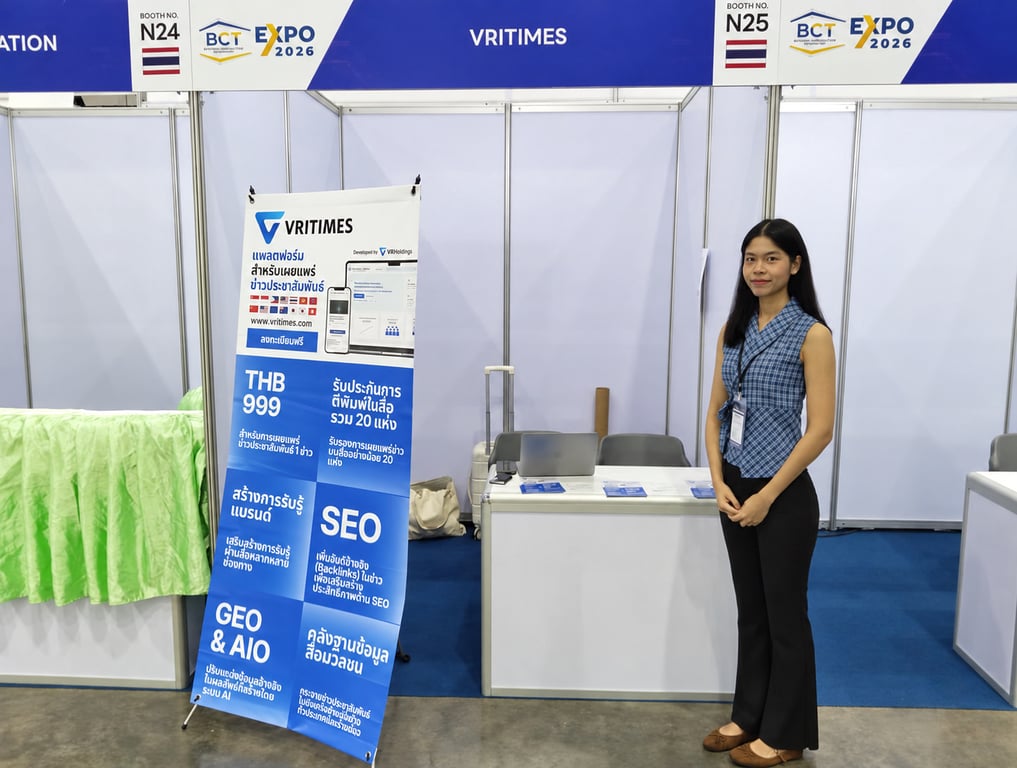 VRITIMES Thailand เชื่อมโลกอุตสาหกรรมกับการสื่อสารธุรกิจ ในฐานะ Media Partner งาน BCT Expo 2026 | PR