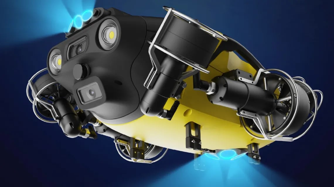 ROV QYSEA FIFISH untuk bathymetry survey dan pemetaan dasar perairan. (Halo Robotics)