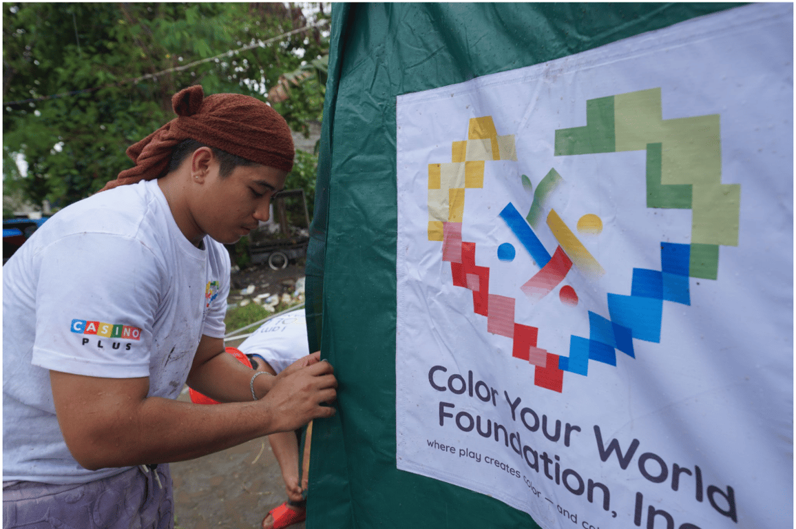 Casino Plus’ Color Your World Foundation Builds Tent Village, Delivers Safe Water to Quake-Hit Mindanao Communities