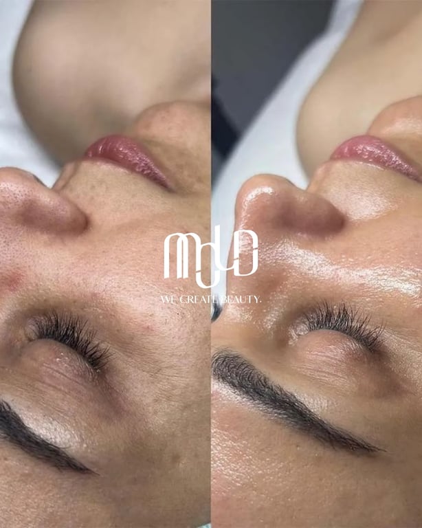 Our Osmosis MD Facial patients are proof that skin doesn’t need trauma to transform - Available at MOLD Manila.