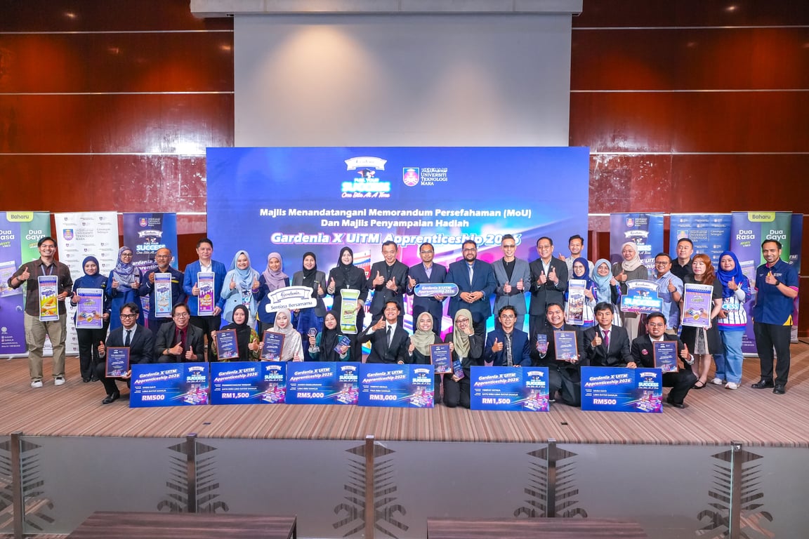 Gardenia and UiTM Seal Strategic Partnership Through the 2026 Apprenticeship 2026 Programme to Nurture Competitive Graduates in the Bakery Industry