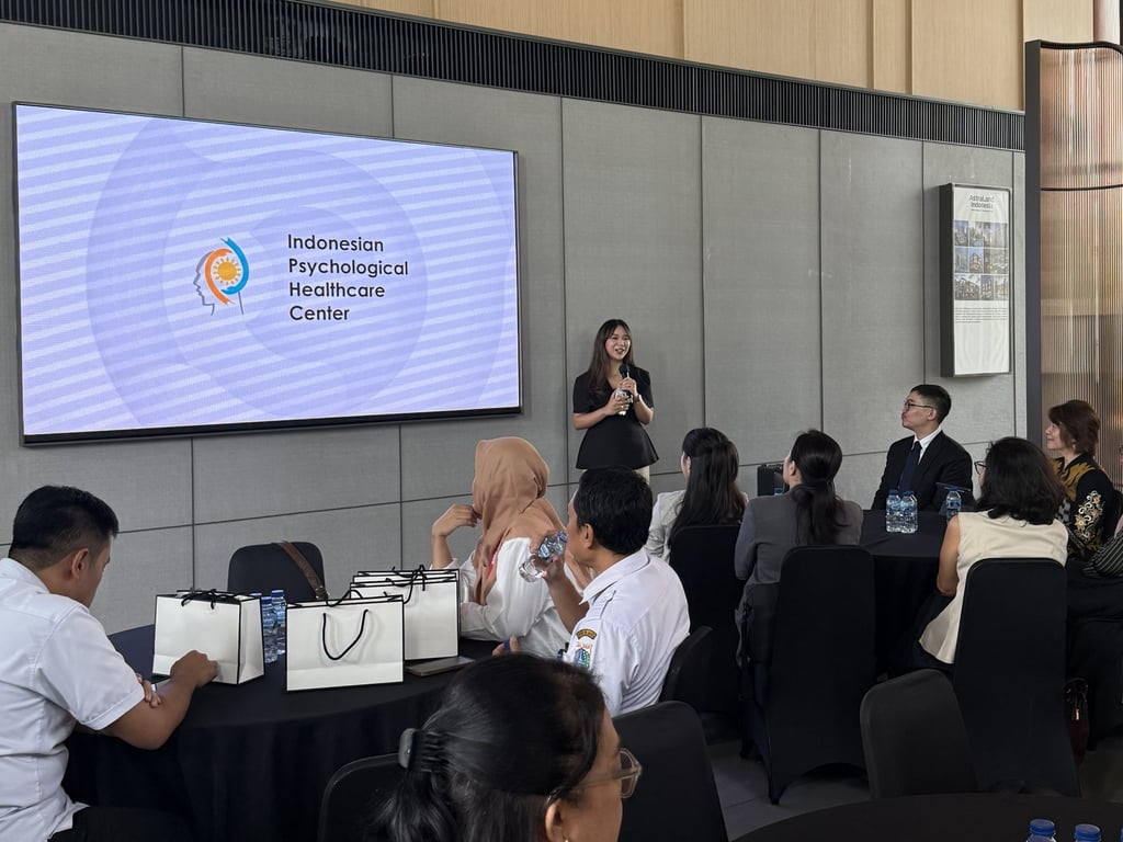 Suasana kegiatan peresmian Klinik Utama IndoPsyCare