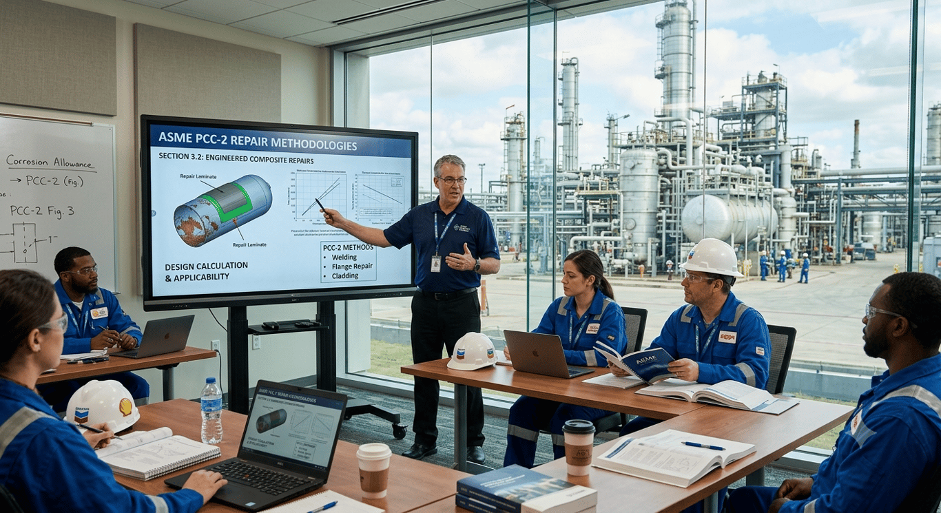 PetroSync ASME PCC-2 Training for Oil & Gas Professionals