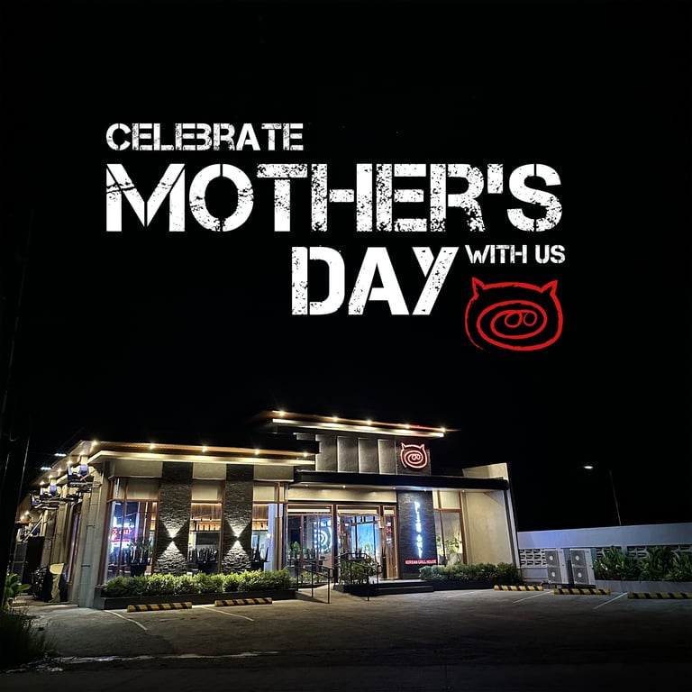 Pig Out Korean Grill Outdoor Signage by Bescost Printing