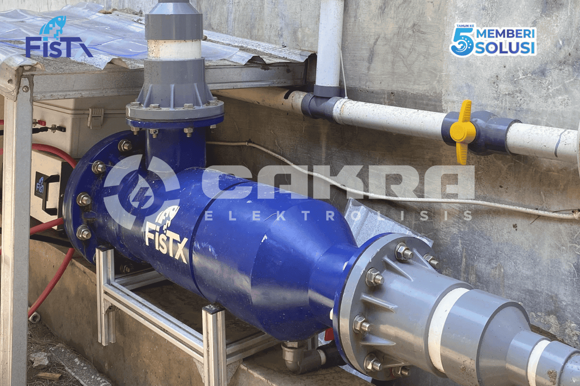 Instalasi Cakra Elektrolisis di BAP Samas