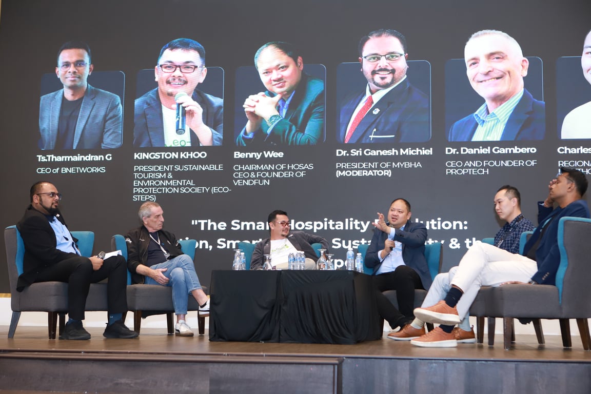 Panel Discussion: The Smart Revolution: Automation, Smart Rooms, Sustainability & the Future of Guest Experiences. 
