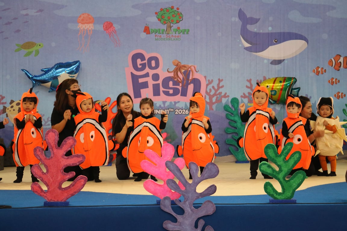 <i>&nbsp; The Little Ocean Parade, Apple Tree Pre School - Main Atrium, Ground Floor&nbsp;&nbsp;</i>