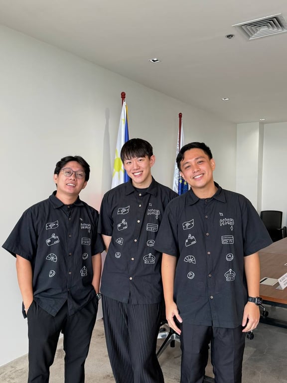 Joel Khristopher Cabugos (CEO & Co-Founder), Jax Reyes (Co-Founder), Joram Joseph Bonus (Chief Marketing Officer)