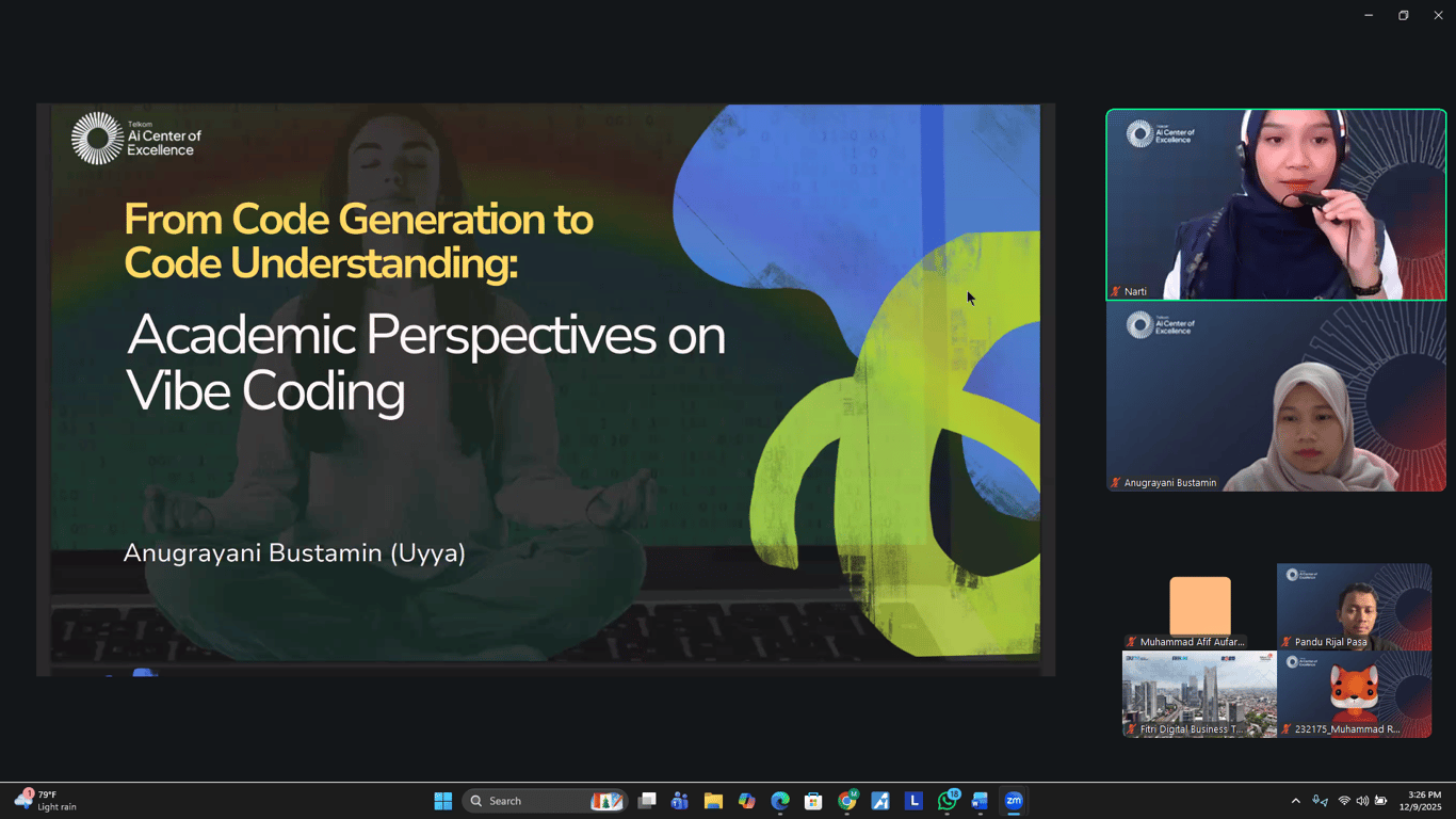 Sesi pembahasan etika penggunaan AI