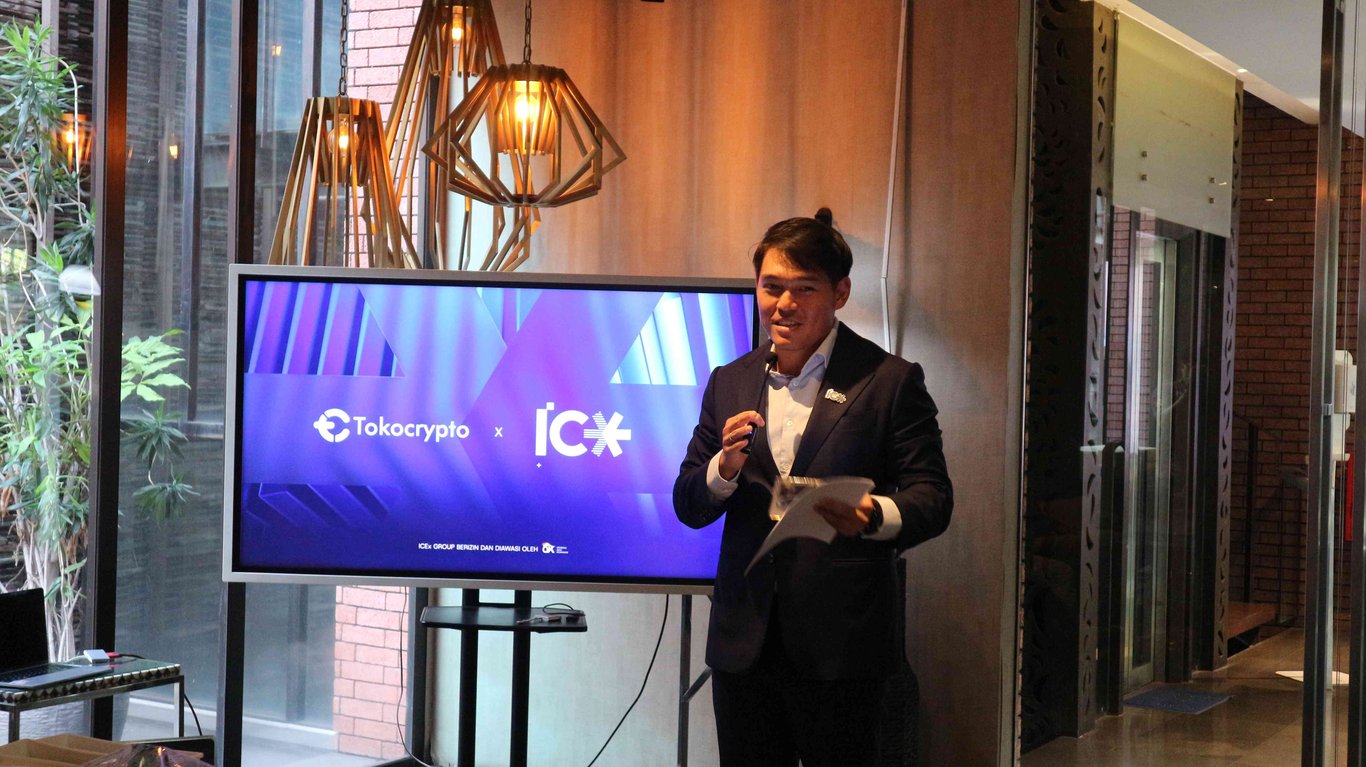 CEO ICEX Group, Kai Hamza. Sumber: Tokocrypto.