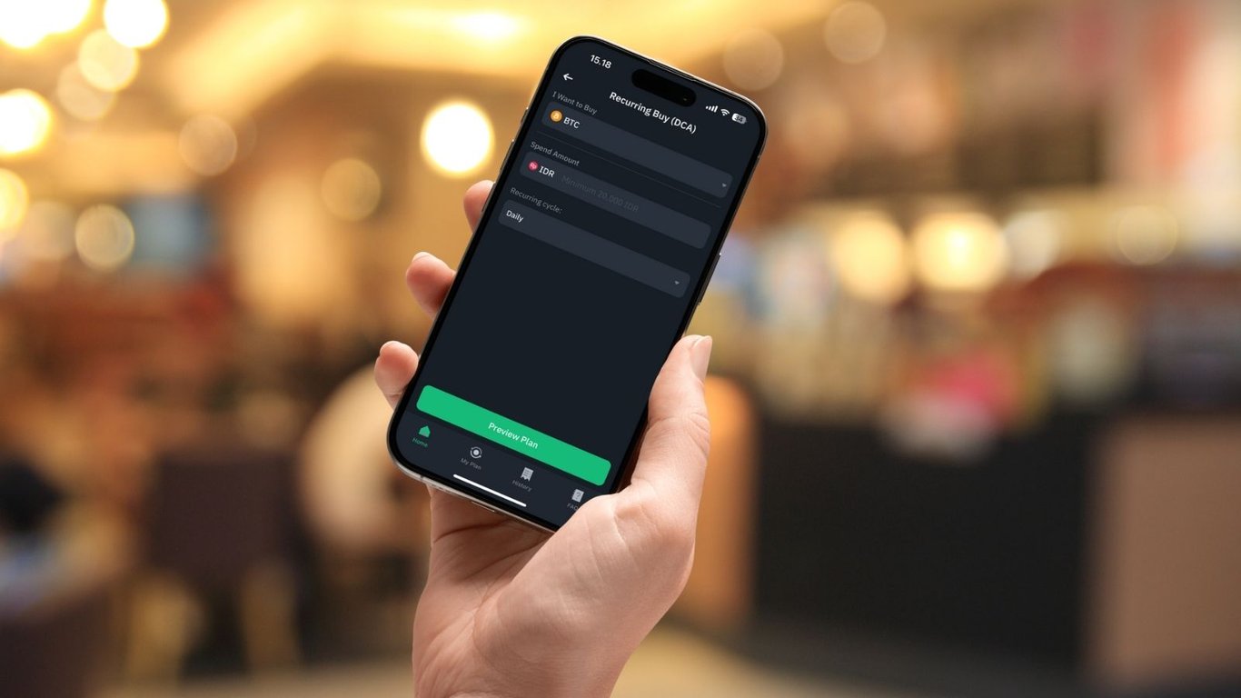 Tampilan fitur DCA Tokocrypto. Sumber: Tokocrypto.