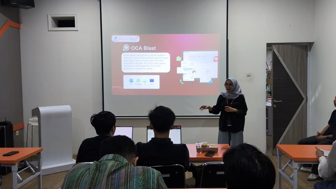 Sesi pengenalan Telkom AI Product