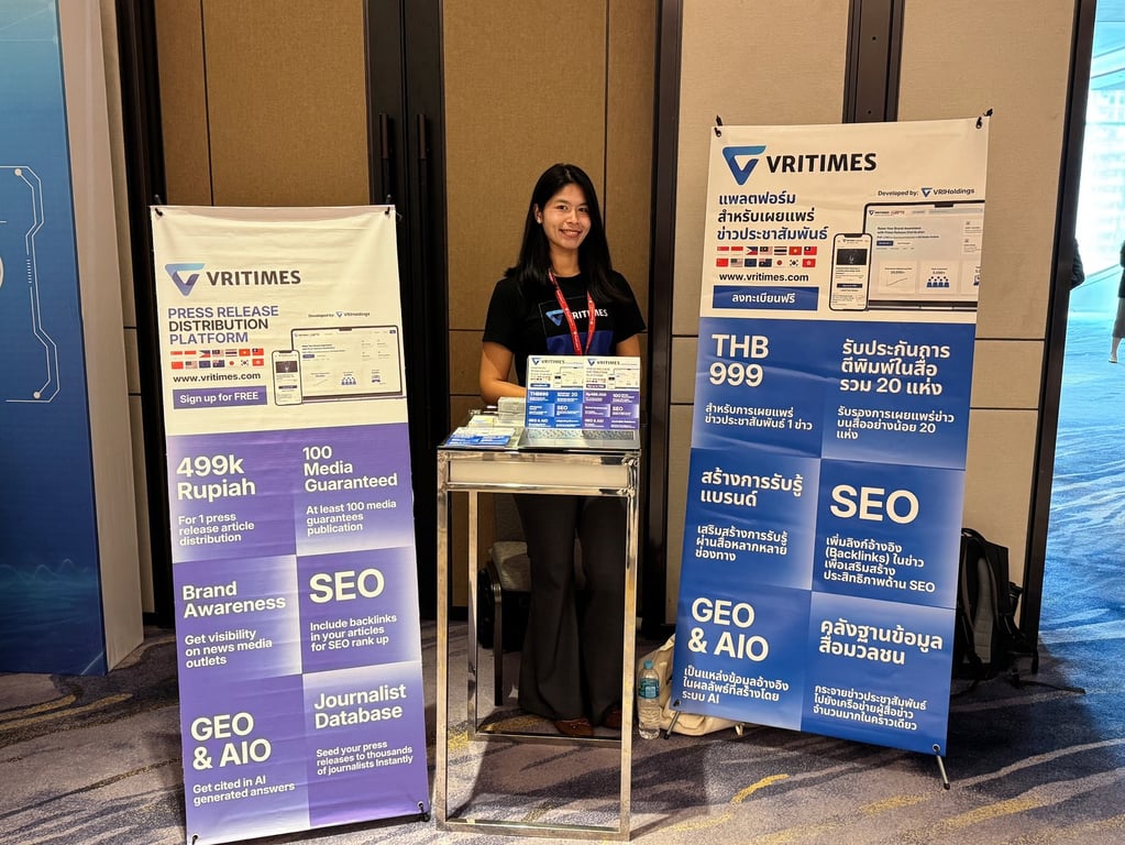 บูธ VRITIMES ในงาน Cyber Revolution Summit Thailand 2026