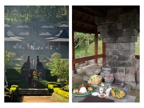 Praktik langsung simulasi ritual pertanian di Dusun Cetho