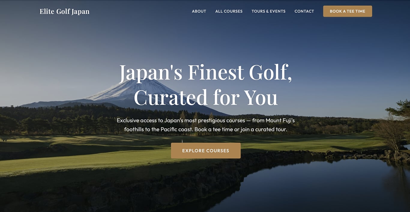 Elite Golf Japan