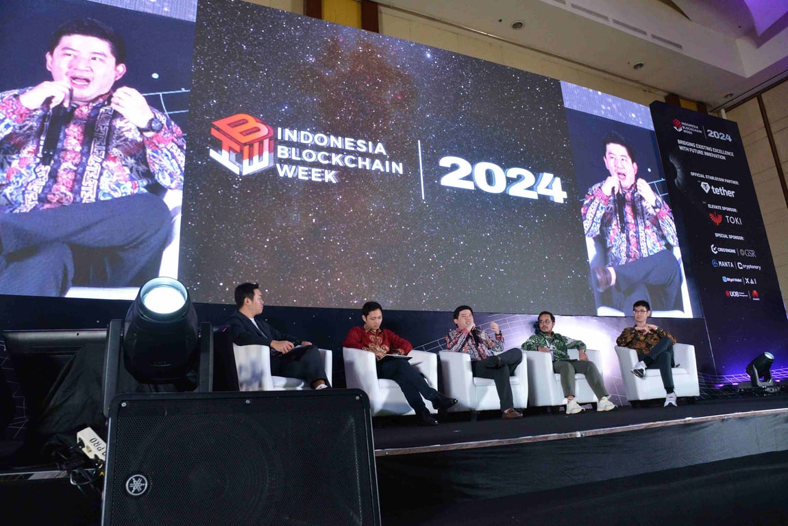 Indonesia Blockchain Week (IDBW) 2025 kembali digelar pada 10–11 Desember 2025 di Jakarta International Convention Center (JICC). Sumber: Tokocrypto.