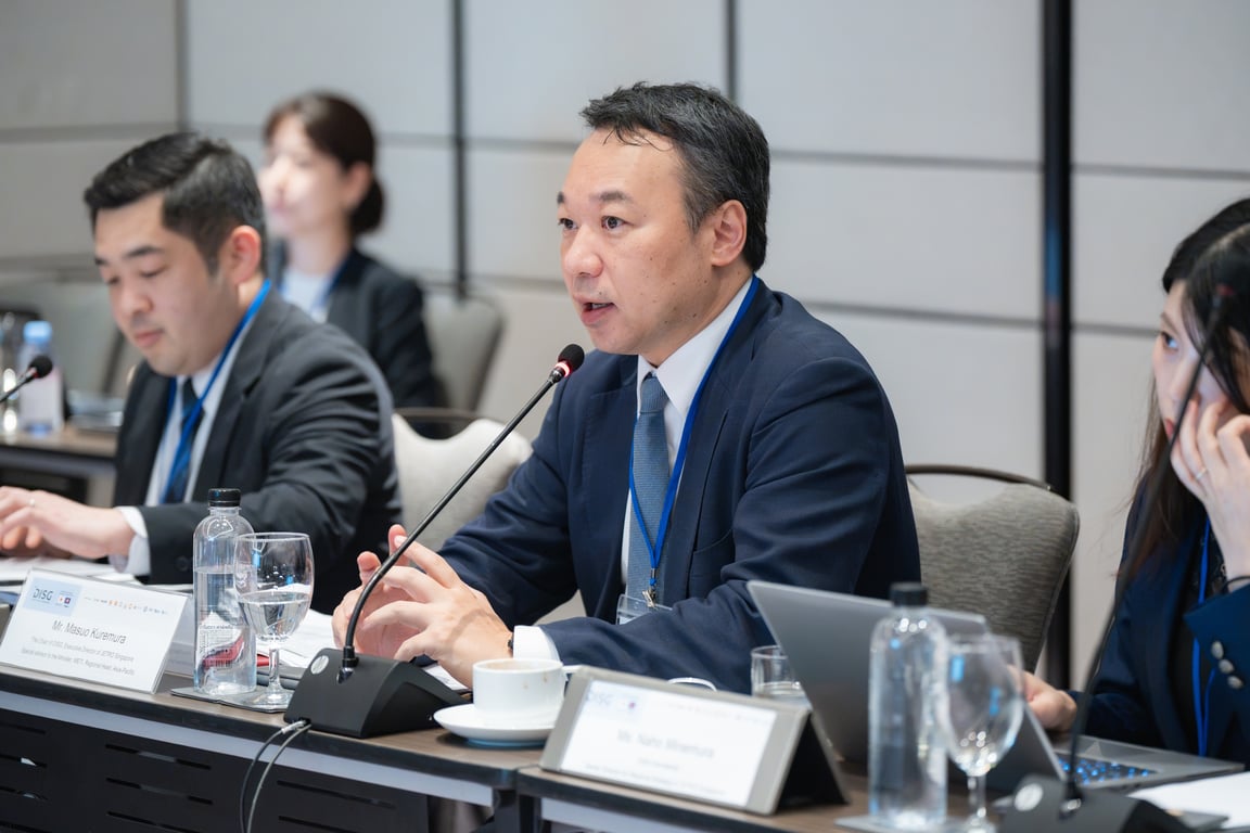 Nền tảng hợp tác kinh tế Nhật Bản – ASEAN “DISG” ra đời trong đại dịch COVID-19       Ông      Kuremura Masuo, cựu Thư ký Điều hành của Bộ trưởng Bộ Kinh tế, Thương mại và Công nghiệp, hiện đang giữ chức      Chủ tịch – Net24 Tin tức