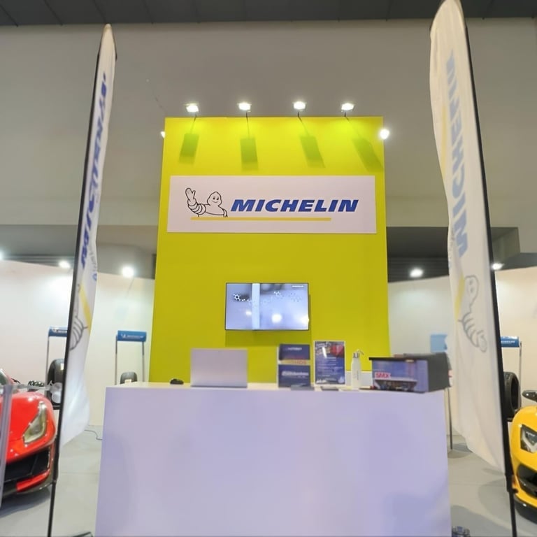 image of the Michelin Booth