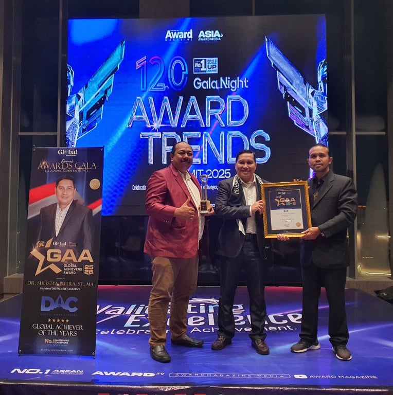 Digital Asset Academy memenangkan Global Achiever Award 2025