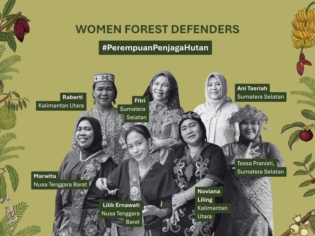 Tujuh Perempuan Penjaga Hutan Bawa Cerita Kepemimpinan dan Penghidupan dari Hutan Indonesia ke Bangkok Climate Action Week 2026