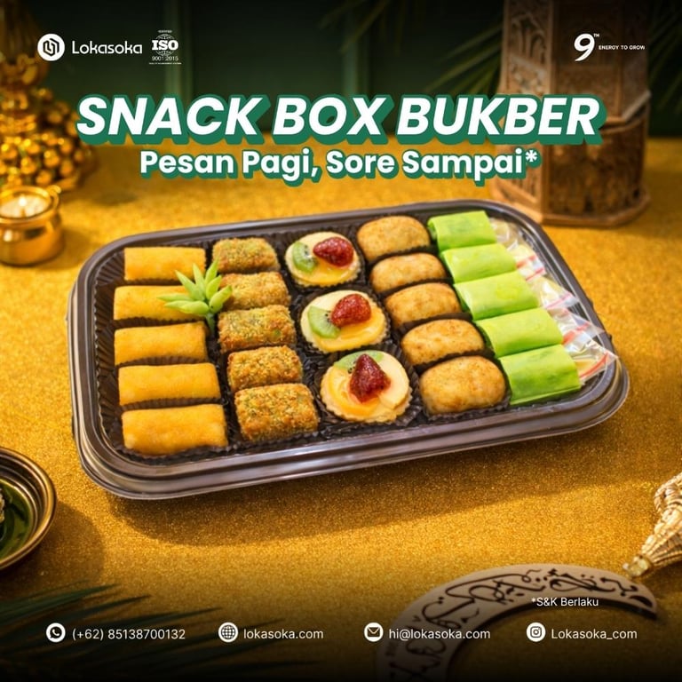 Snack box untuk acara kantor