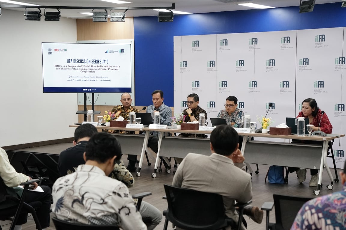 Suasana acara IIFA Discussion Series ke-10 yang digelar di Universitas Islam Internasional Indonesia (UIII), Depok, Senin (31/8/2026). Foto: Istimewa