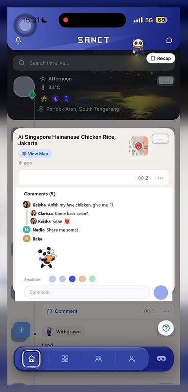 The check-in comments in Sanct, Episode 2.