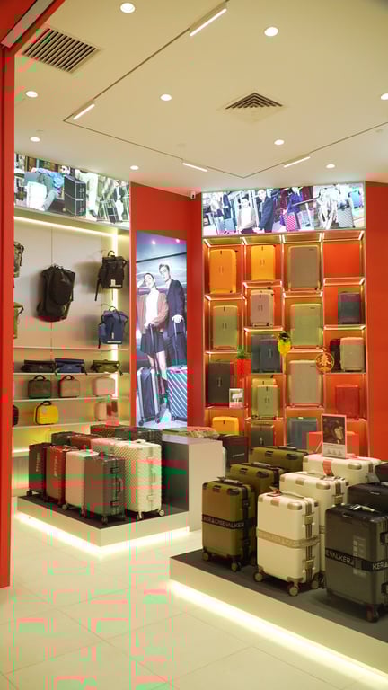 Moving from e-commerce to an immersive physical experience, Case Valker has expanded into Sunway Square and Sunsuria Forum Mall. Customers can now experience the FrontFlip™ technology firsthand, seeing how the EVE2 collection optimizes efficiency in small travel environments.